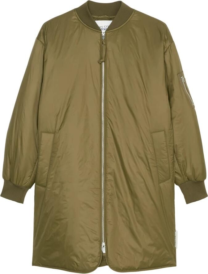 Marc O'Polo Aviator-stijl reguliere lange blouson Brown Dames - Foto 6
