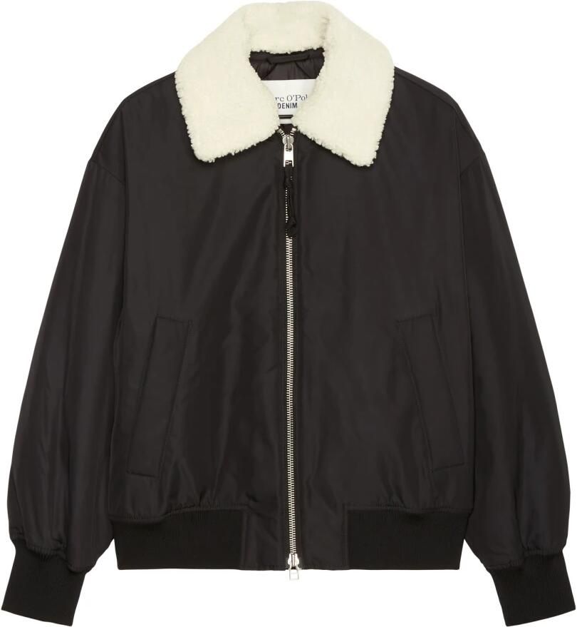 Marc O'Polo DENIM Blouson met afneembare kraag in teddypluche kwaliteit - Foto 6