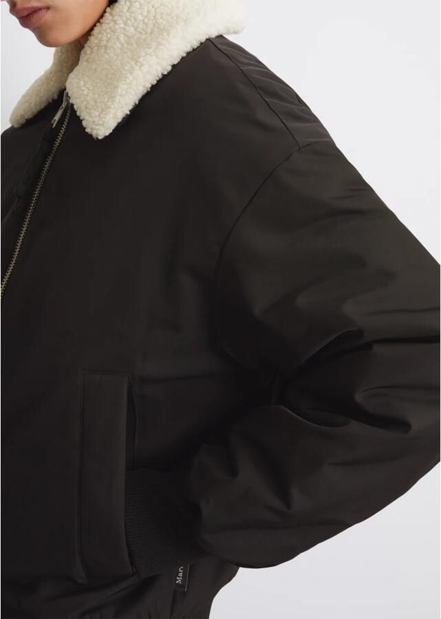 Marc O'Polo DENIM Blouson met afneembare kraag in teddypluche kwaliteit - Foto 2