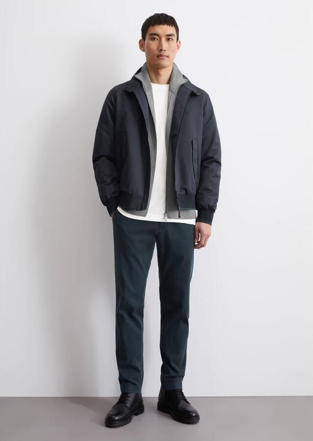 Marc O'Polo Loose fit Harrington jack met opstaande kraag - Foto 3