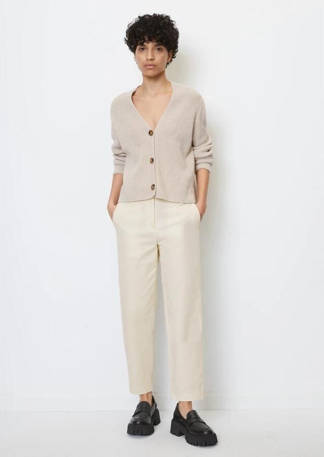 Marc O'Polo Gebreid jack met structuurmotief - Foto 6