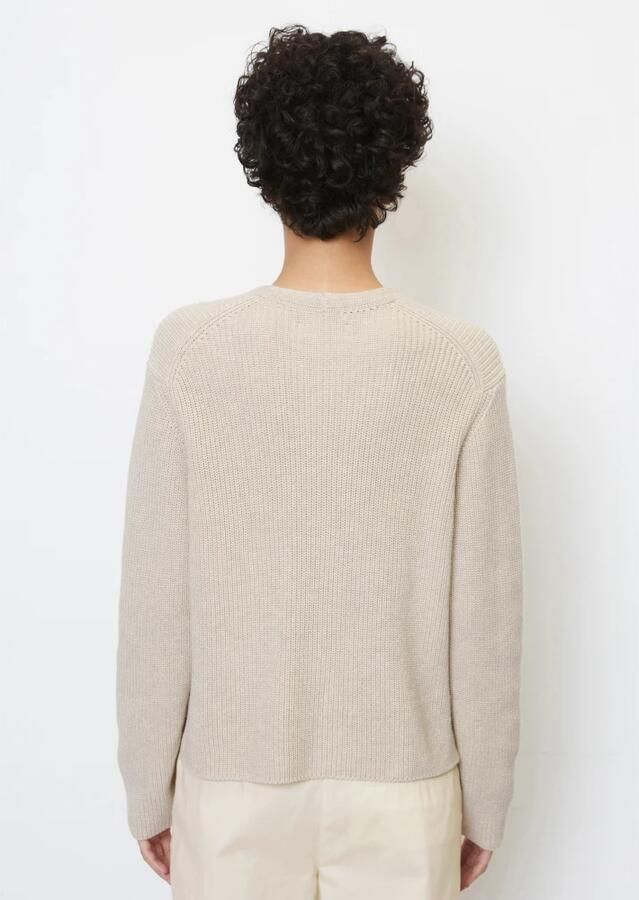 Marc O'Polo Gebreid jack met structuurmotief - Foto 3