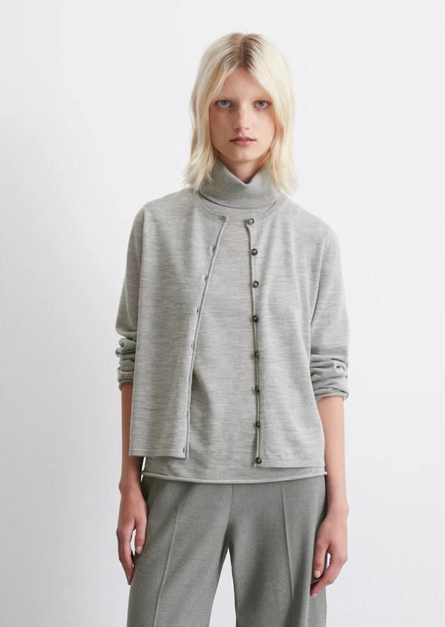 Marc O'Polo Cardigan regular Gray Dames - Foto 2