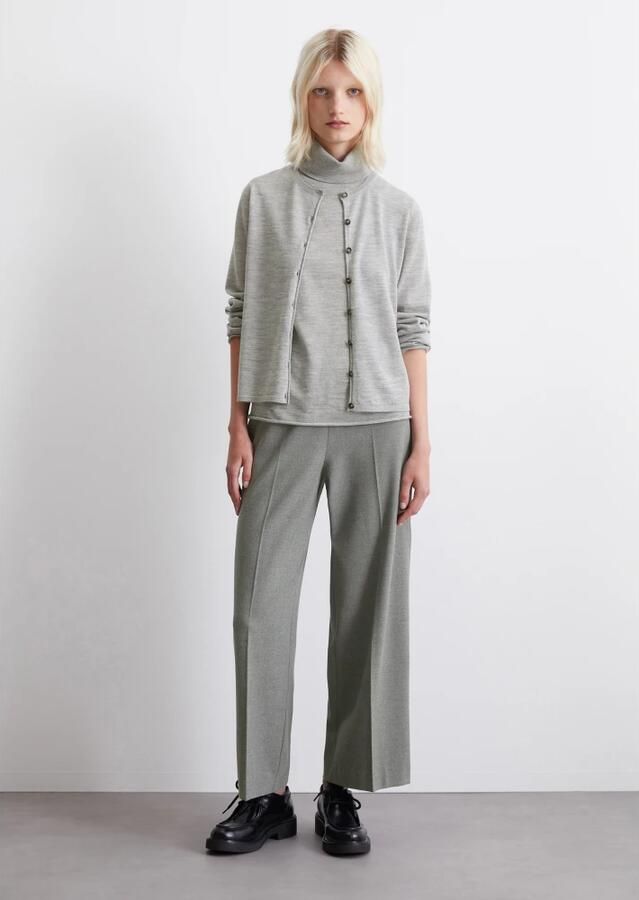 Marc O'Polo Cardigan regular Gray Dames - Foto 4