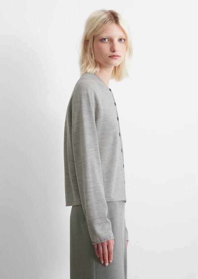 Marc O'Polo Cardigan regular Gray Dames - Foto 5