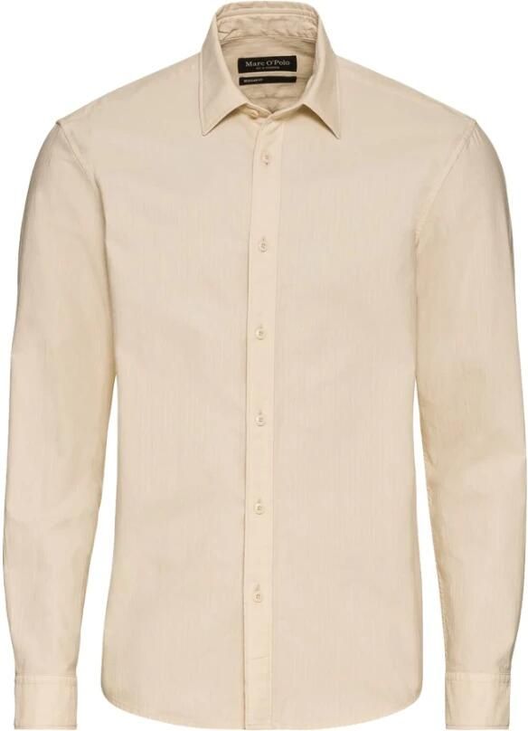 Marc O'Polo Casual Overhemd Lange Mouw Beige Heren - Foto 2