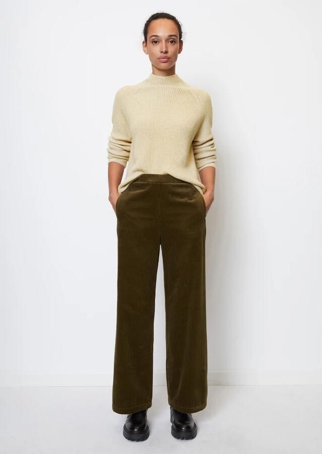 Marc O'Polo Gebreide pullover met opstaande kraag - Foto 4