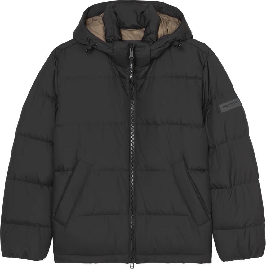 Marc O'Polo Regular fit donsjack met afneembare capuchon - Foto 6