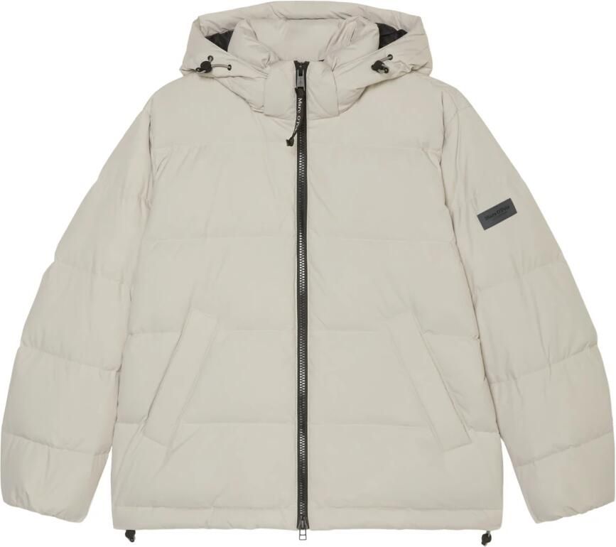 Marc O'Polo Regular fit donsjack met afneembare capuchon - Foto 6