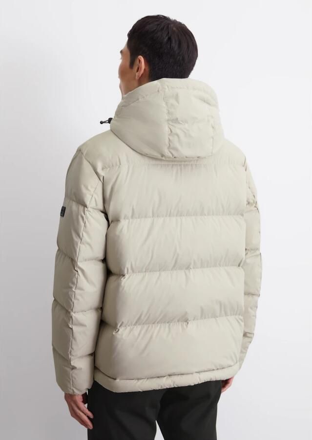 Marc O'Polo Regular fit donsjack met afneembare capuchon - Foto 4