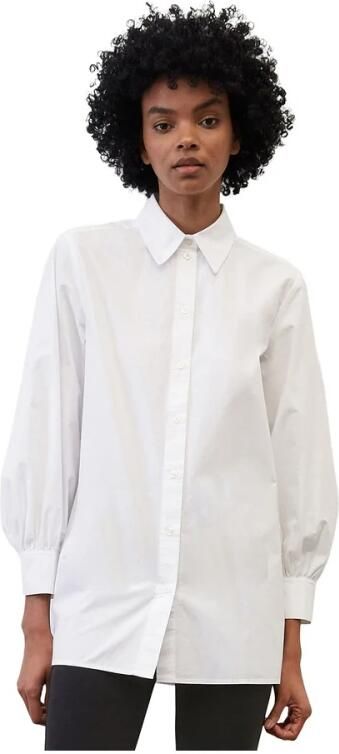 Marc O'Polo Feminine Lange Blouse White Dames - Foto 2