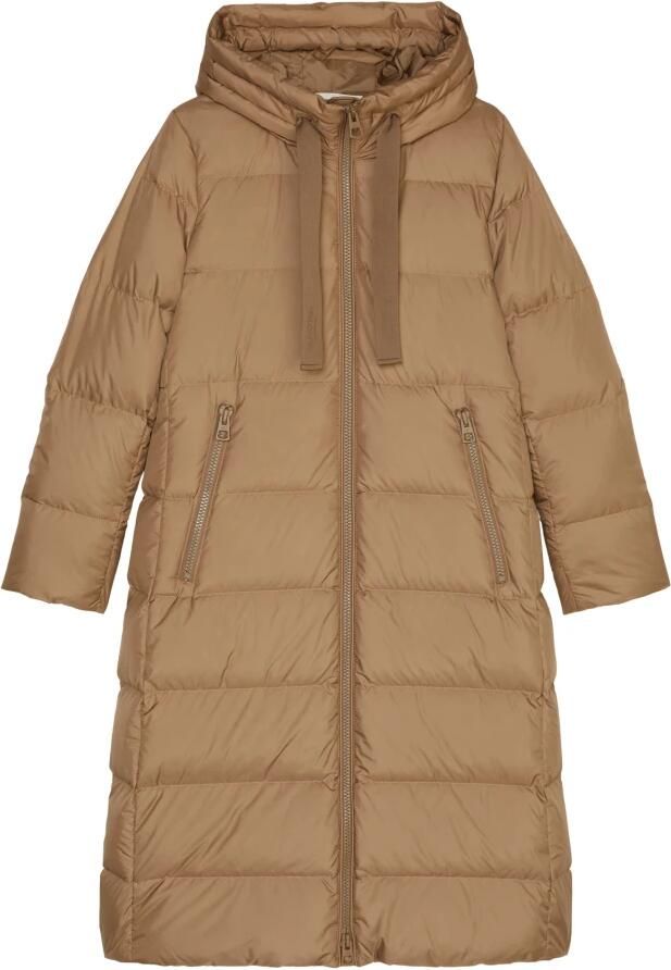 Marc O'Polo Shaped fit lange donsjas met waterafstotend oppervlak