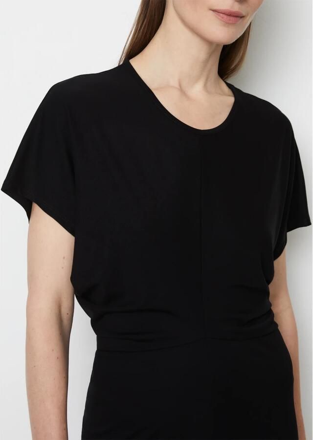 Marc O'Polo Jerseyjurk Slouch jersey jurk gevormd Minimalistisch sensueel verbluffend