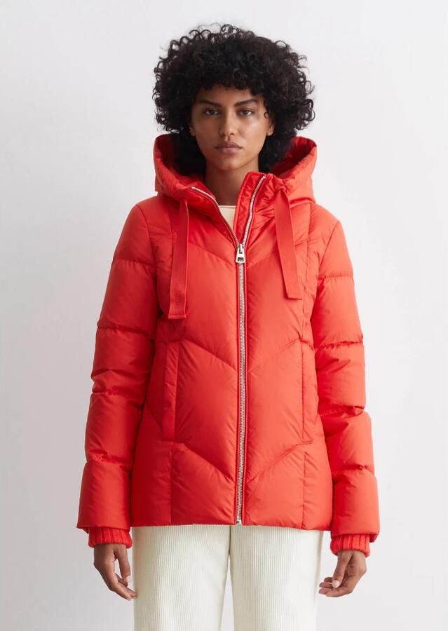 Marc O'Polo Shaped fit donsjack met waterafstotend oppervlak van - Foto 4