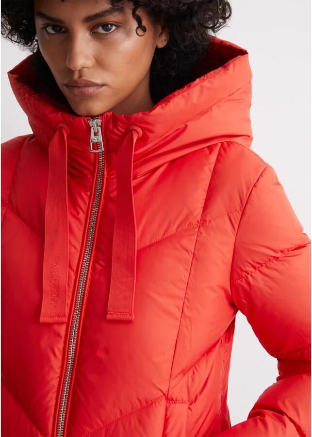 Marc O'Polo Shaped fit donsjack met waterafstotend oppervlak van