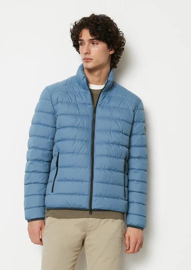 Marc O'Polo Gewatteerde jas normaal Blue Heren