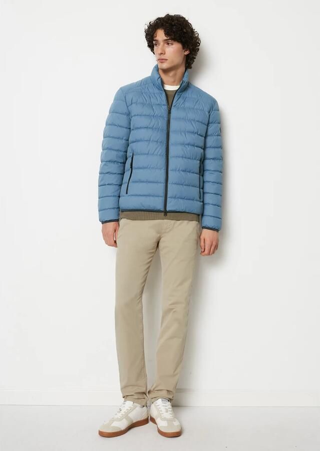 Marc O'Polo Gewatteerde jas normaal Blue Heren - Foto 3