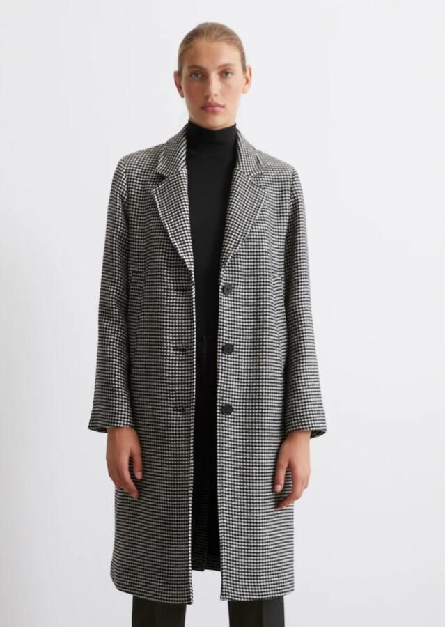 Marc O'Polo Hahnentritmantel regular Multicolor Dames - Foto 2