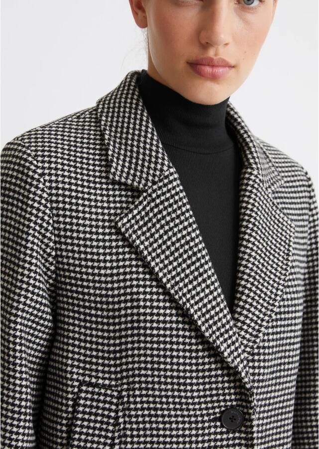 Marc O'Polo Hahnentritmantel regular Multicolor Dames