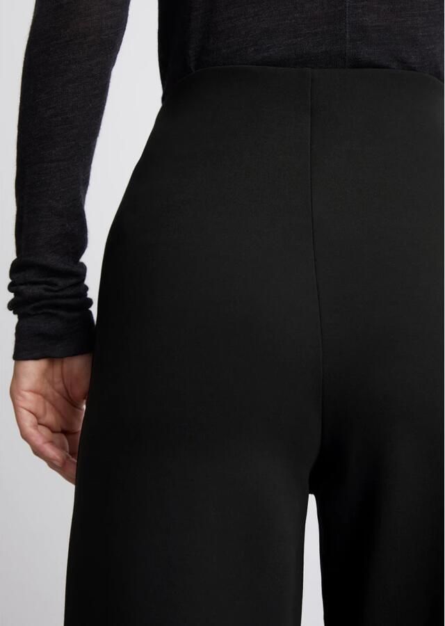 Marc O'Polo Jersey broek recht Black Dames - Foto 3