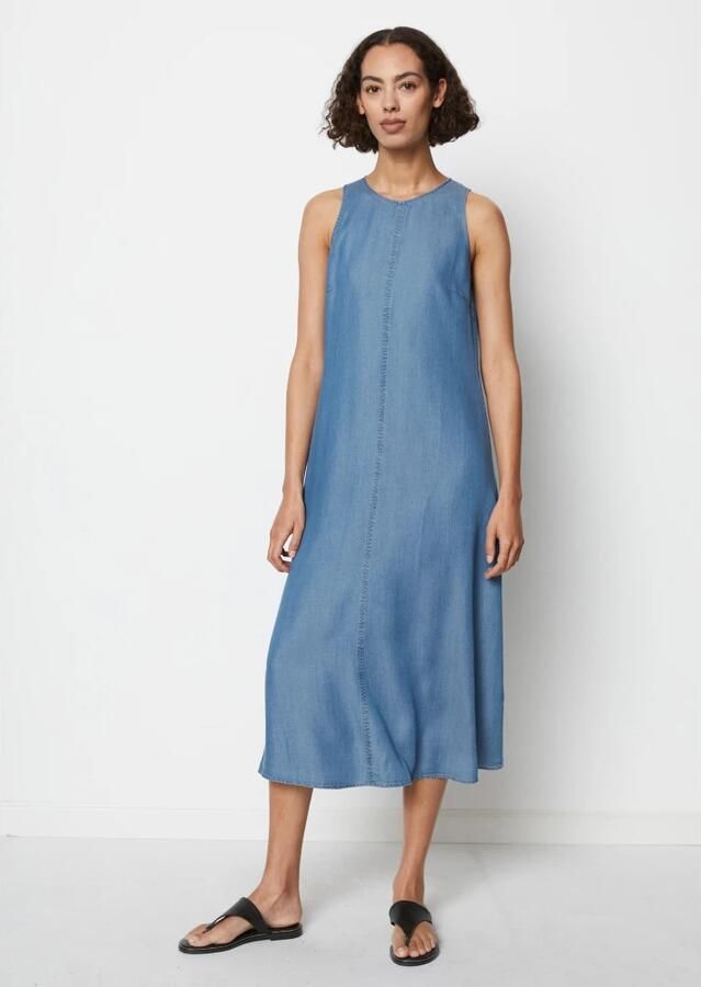 Marc O'Polo Zomerjurk Met fijne structuur A-vorm - Foto 3