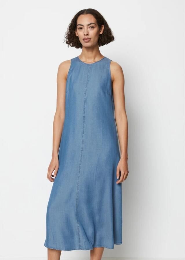 Marc O'Polo Zomerjurk Met fijne structuur A-vorm - Foto 5