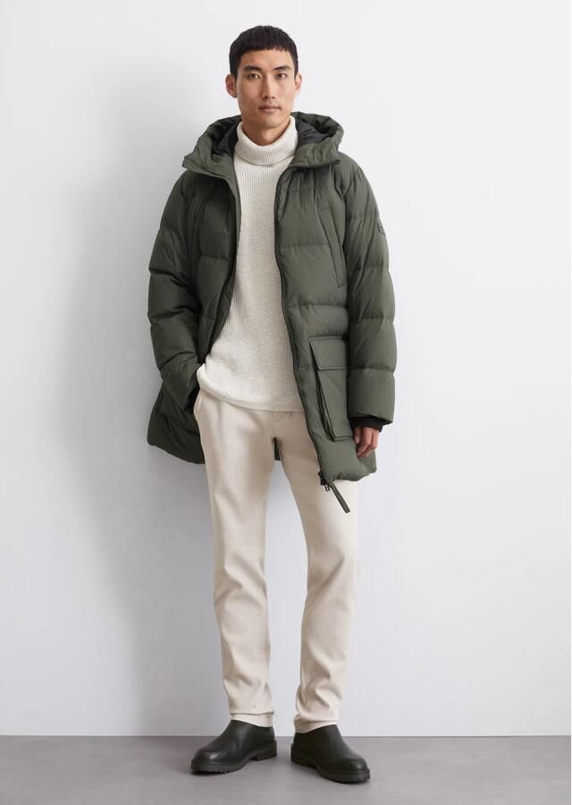 Marc O'Polo Regular fit donsjack met waterafstotend oppervlak