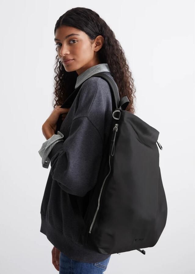 Marc O'Polo Rugzak met katoenen voering en verstelbare vorm - Foto 3