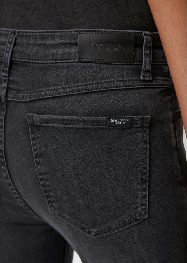 Marc O'Polo DENIM Korte skinny fit high waist jeans met stretch model 'Kaj'