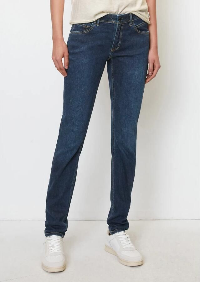 Marc O'Polo DENIM Slim fit jeans Alva in klassiek 5 pocketsmodel - Foto 5