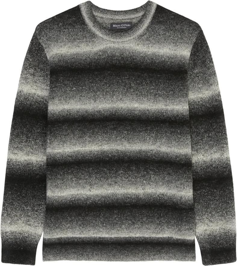 Marc O'Polo Gebreide pullover van een mix van schuurwol en alpacawol - Foto 6