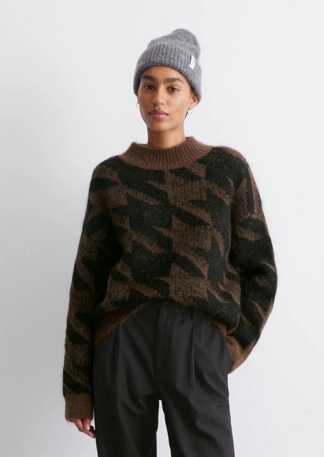 Marc O'Polo DENIM Gebreide pullover met ronde hals - Foto 2