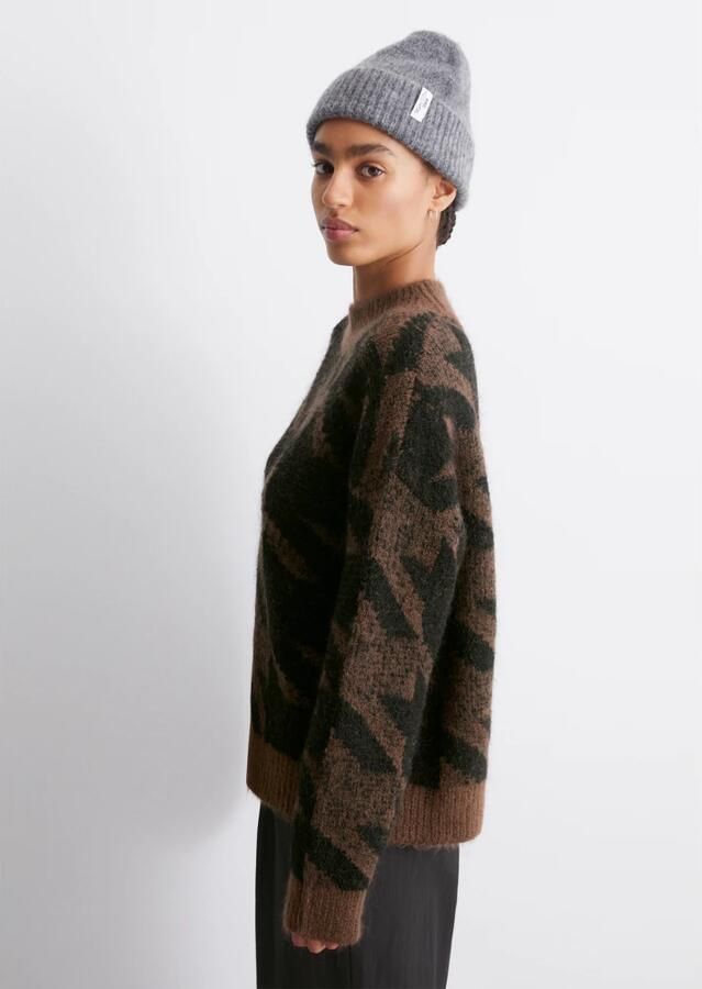 Marc O'Polo DENIM Gebreide pullover met ronde hals - Foto 5