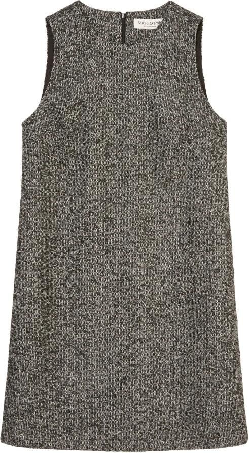 Marc O'Polo Straight fit shiftjurk van wolmix in tweed - Foto 6
