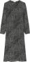 Marc O'Polo Midi jurk met smalle taille Meerkleurig Dames - Thumbnail 1