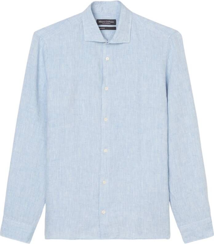 Marc O'Polo Normaal shirt Blauw Heren