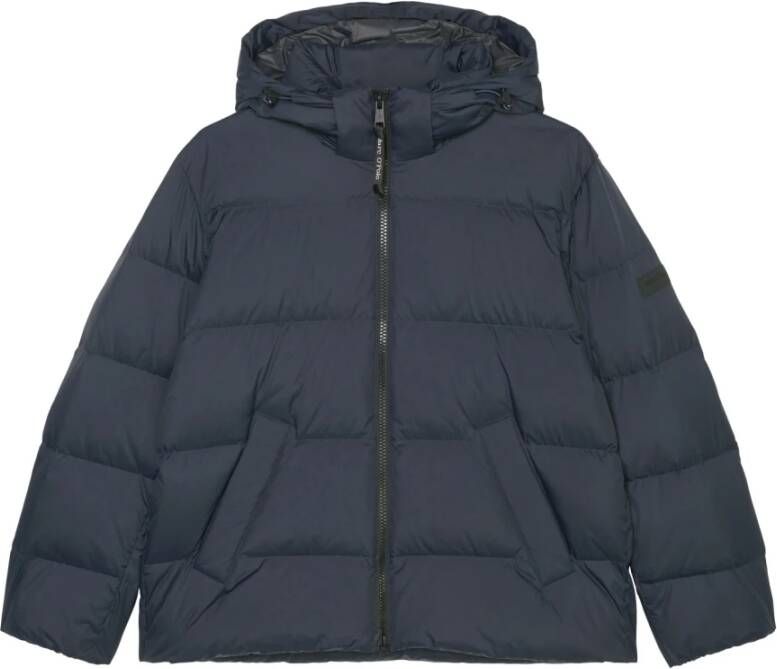 Marc O'Polo Oversized Dons Puffer Jas Blauw Heren