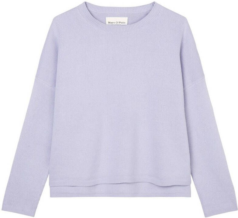 Marc O'Polo Oversized jumper in a cape style Paars Dames