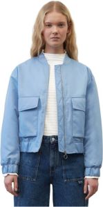 Marc O'Polo Padded bomber jacket in a relaxed fit Blauw Dames