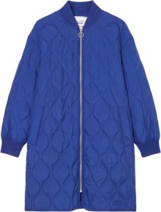 Marc O'Polo Quilted coat in a bomber jacket style Blauw Dames