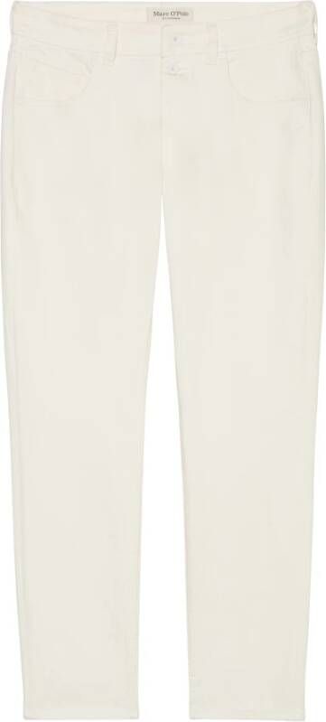 Marc O'Polo Slim-fit Trousers White Dames