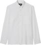 Marc O'Polo Regelmatig shirt met lange mouwen Wit Heren - Thumbnail 1