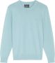 Marc O'Polo Ronde hals trui regular Blue Heren - Thumbnail 1
