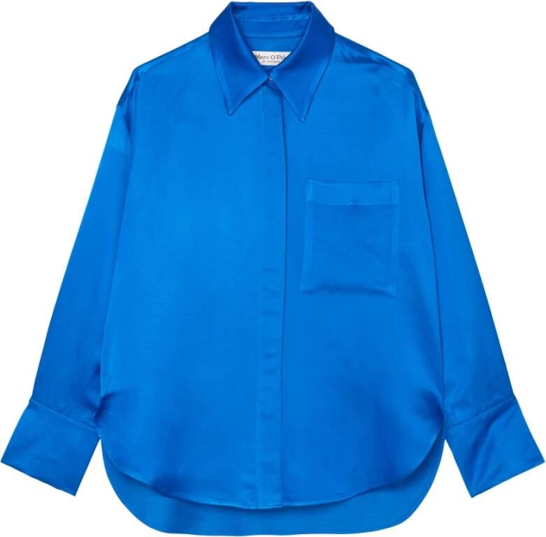 Marc O'Polo Overhemdblouse met borstzak