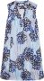 Marc O'Polo A-lijn jurk met all over print blauw wit - Thumbnail 3