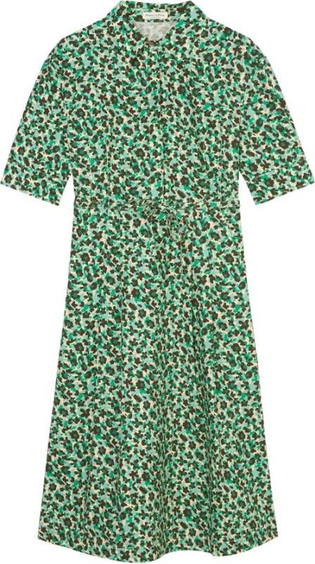 Marc O'Polo Maxi Dresses Shirt Dresses Brown Green Dames