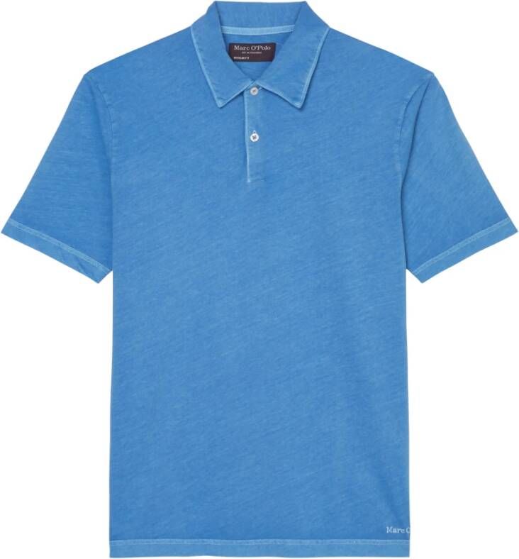Marc O'Polo Shirts Blauw Heren