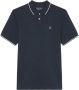 Marc O'Polo Poloshirt Polo shirt short sleeve slits at side embroidery on chest - Thumbnail 2