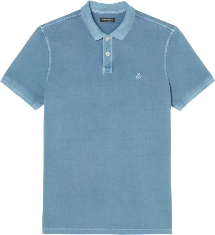 Marc O'Polo Shirts Blauw Heren