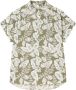 Marc O'Polo Short sleeve tunic blouse Groen Dames - Thumbnail 1